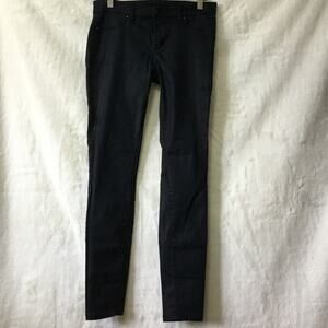 Blank NYC Dark Gray Shimmer Stretch Skinny Jeans